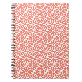 Daisy Chain - Notizbuch (Coral) Notizblock