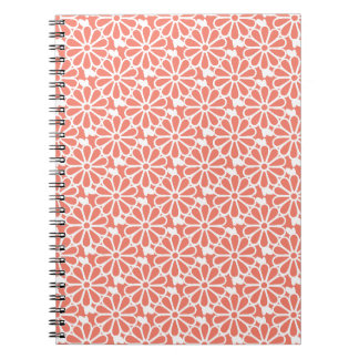 Daisy Chain - Notizbuch (Coral) Notizblock