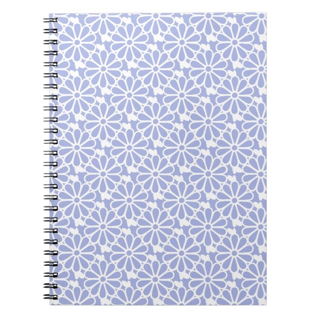 Daisy Chain - Notizbuch (Periwinkle) Notizblock (Vorderseite)