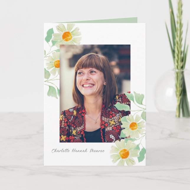 Daisy Corners Photo Memorial Folk Programme (Devant)