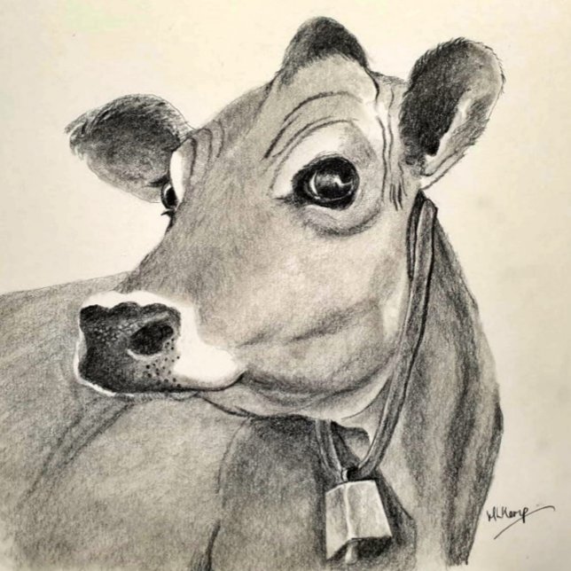 Daisy Cow Grüßkarte Karte (Von Creator hochgeladen)