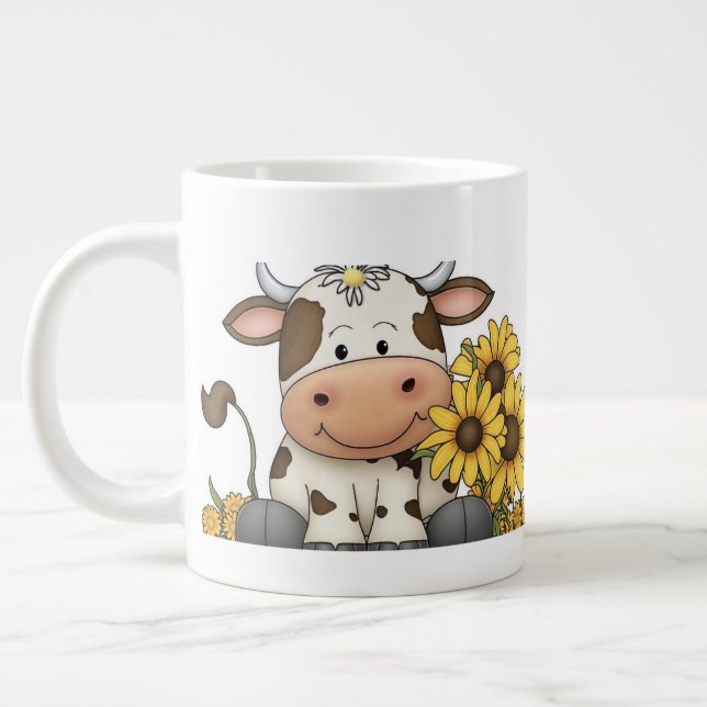 Daisy Cow Specialty Tasse (Links)