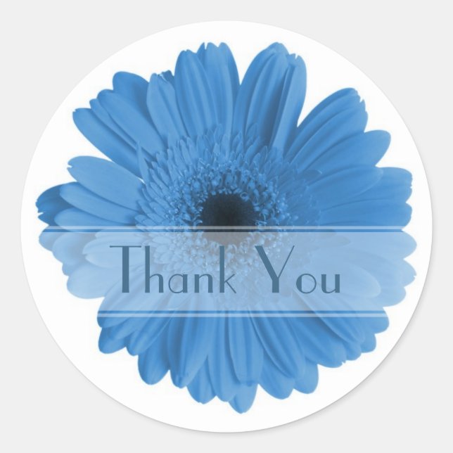Daisy Custom Floral Sticker (Vorderseite)
