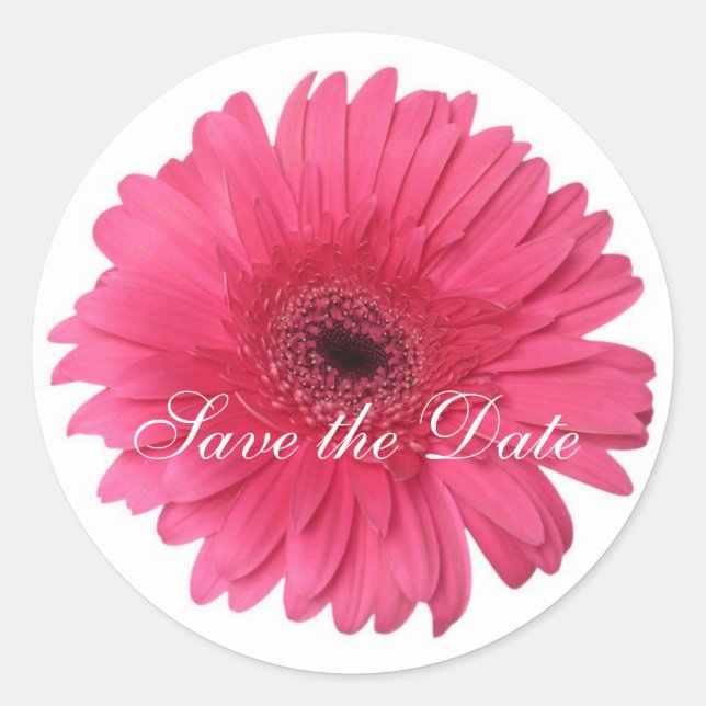 Daisy Custom Floral Sticker (Vorderseite)