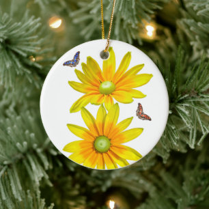 Daisy, Daisy, gib mir deine Antwort.. Keramik Ornament