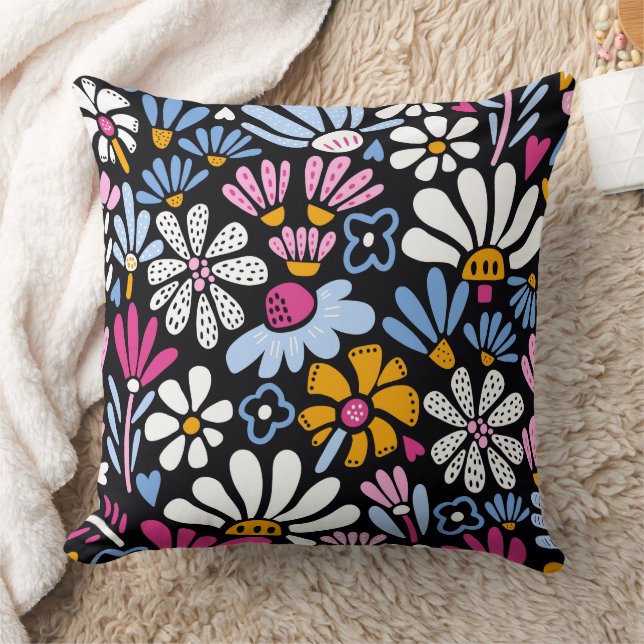 Daisy Dancing 20x20 Throw Kissen (Decke)