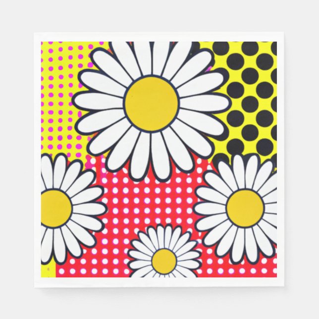Daisy Days Serviette (Vorderseite)