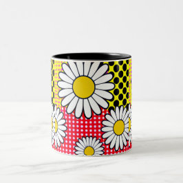 Daisy Days Zweifarbige Tasse