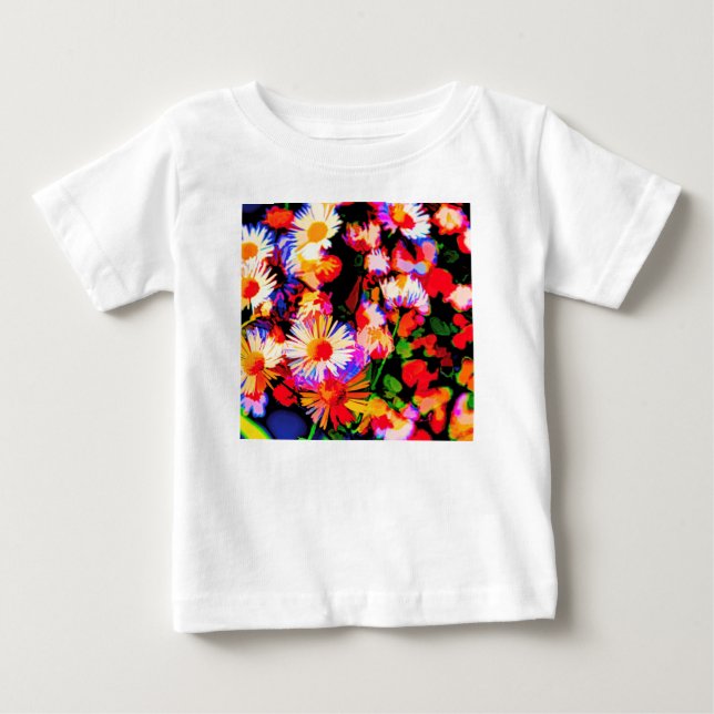 Daisy Daze Baby T-shirt (Vorderseite)