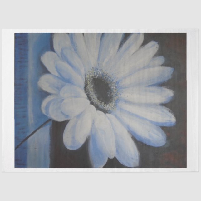 Daisy Decoupage Paper Seidenpapier (Vorderseite)