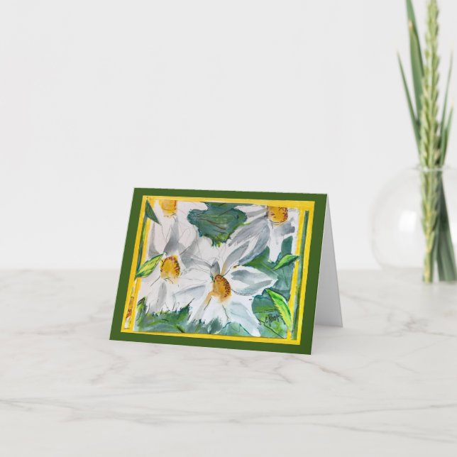 Daisy Delight Dankeskarte (Vorderseite)