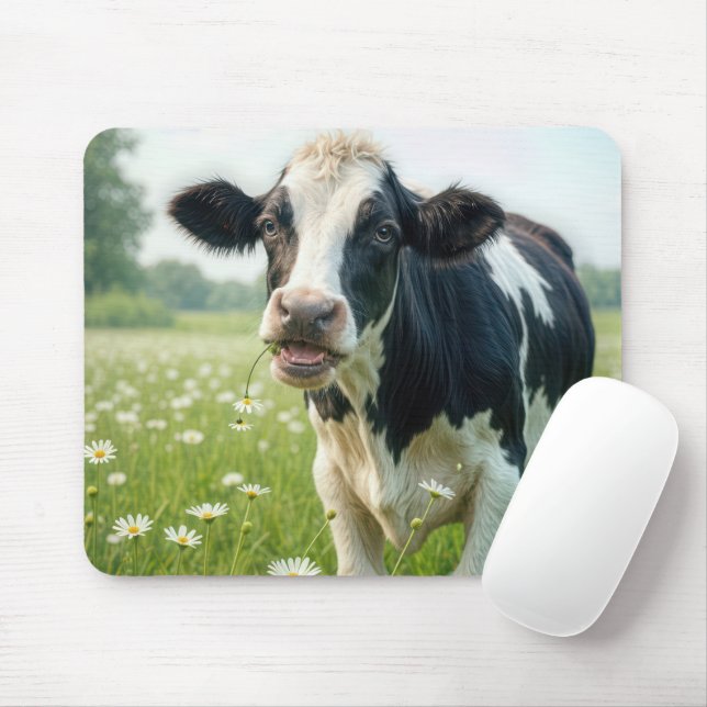 Daisy Die Kuh Mousepad (Mit Mouse)