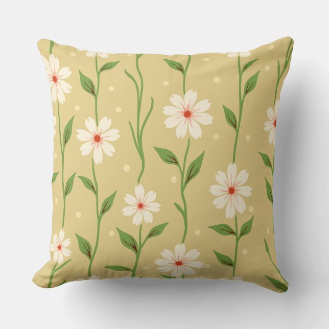 Daisy Dot Vineland Gold Pillow Kissen (Vorderseite)