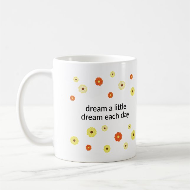 Daisy Dream Motivation Tasse (Links)