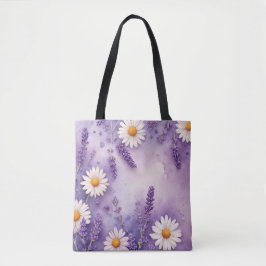 Daisy Dreams & Lavender Fields-Tasche Tasche