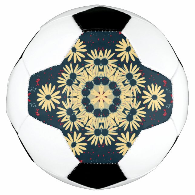 Daisy Dreams Mandala Fußball (Vorderseite)