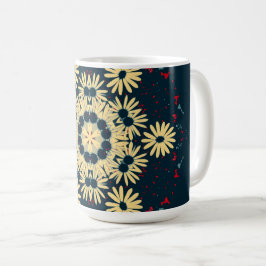 Daisy Dreams Mandala Kaffeetasse