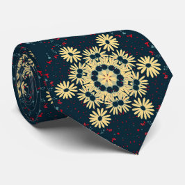 Daisy Dreams Mandala Krawatte