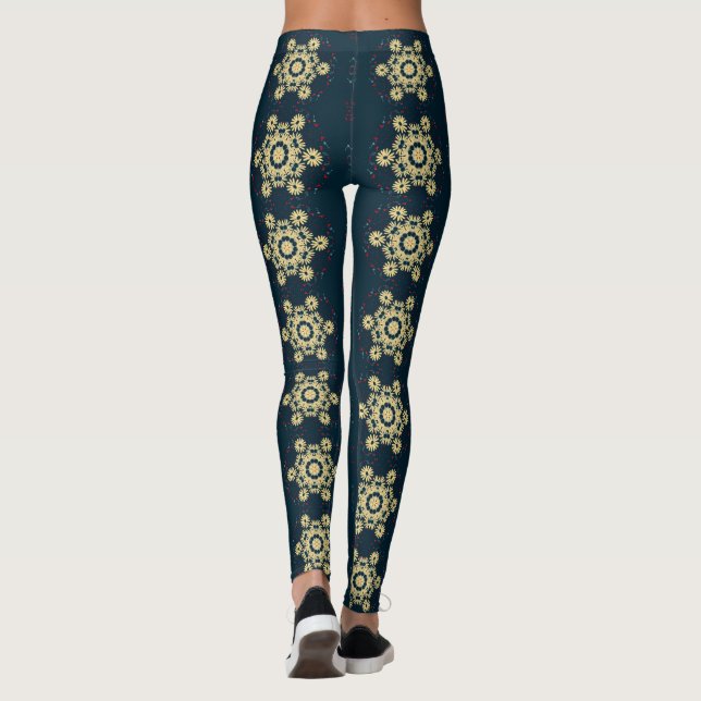 Daisy Dreams Mandala Leggings (Rückseite)