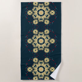Daisy Dreams Mandala Strandtuch