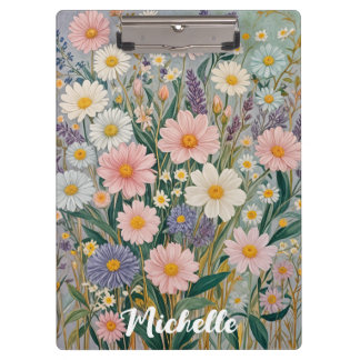 Daisy Dreamscape Personalisiert Klemmbrett