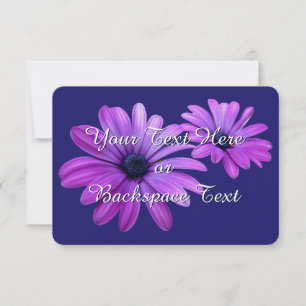 Daisy Einladungen Personalisiert Daisy RSVP Card