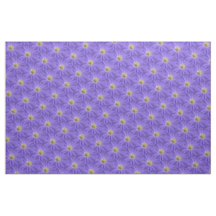 Daisy Fabric Lila Daisy Fabric Cotton oder Poly Stoff