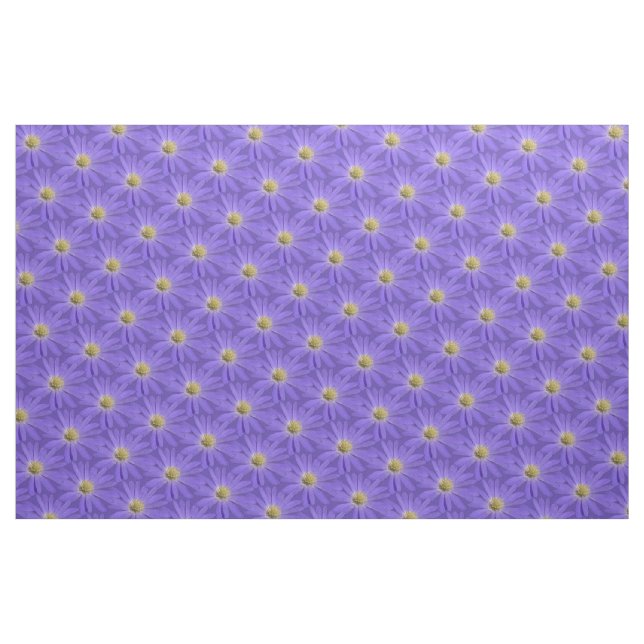Daisy Fabric Lila Daisy Fabric Cotton oder Poly Stoff (Fat Quarter (45,7 x 55,9 cm))