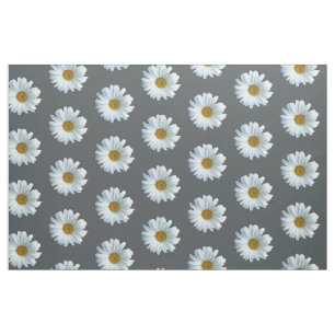 Daisy Fabric Yellow Daisy Stoff Baumwolle oder Pol