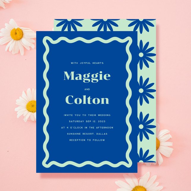 Daisy Faire-part de mariage (Créateur téléchargé)