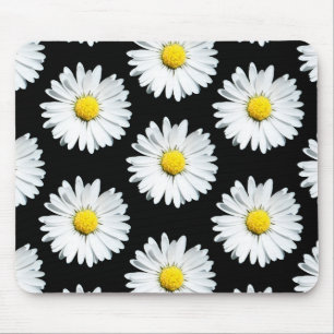 Daisy Floral Bold Musterstück Mousepad