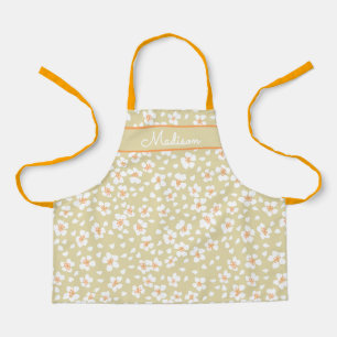 Daisy Floral Girls Personalisierte Schürze