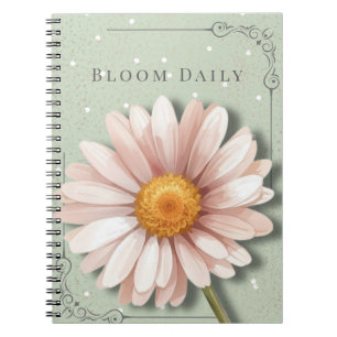 Daisy Floral Notizbuch Bloom Daily Journal Notizblock