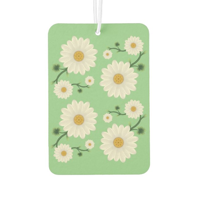 Daisy Floral Pattern Autolufterfrischer (Rückseite)