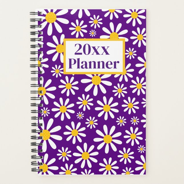 Daisy Floral Planner Planer (Vorderseite)