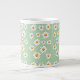 Daisy Floral Tasse - Fröhliche Blume Muster Kaffee