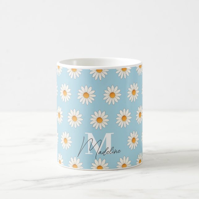 Daisy Floral Tasse - Niedlicher Kaffee-Cup (Mittel)