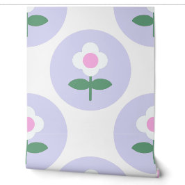 Daisy Floral Teen Girls Schlafzimmer mit Kinderbet Tapete