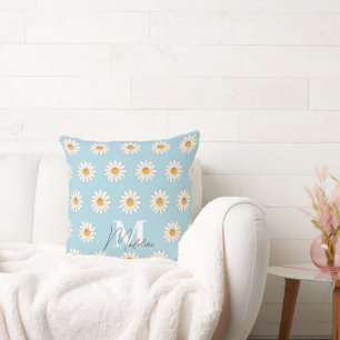 Daisy Floral Throw Kissen - Gemütliche Wohngestalt