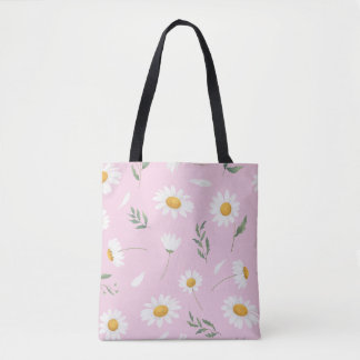 Daisy Floral Tote Bag Tasche