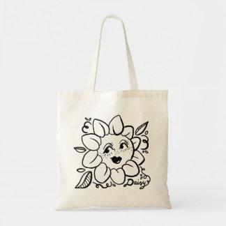 Daisy Flower Tote Bag Tragetasche