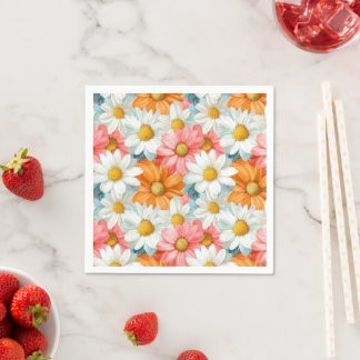 Daisy Frühlingsgebirgsfeier Napkins Serviette