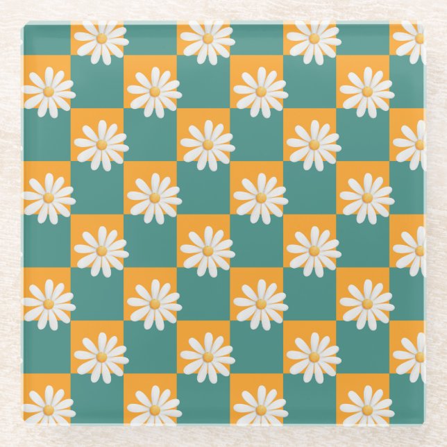 Daisy Glasuntersetzer (Vorderseite)