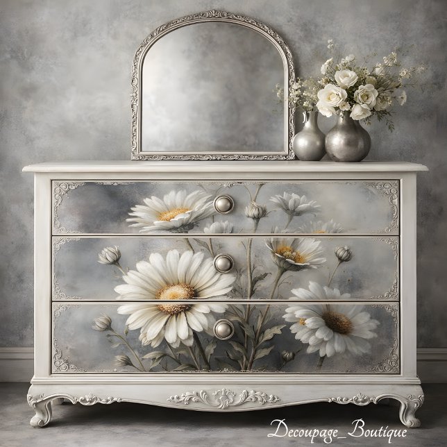 Daisy Grace Decoupage Seidenpapier (Daisy Grace Decoupage Tissue  Paper Mockup)