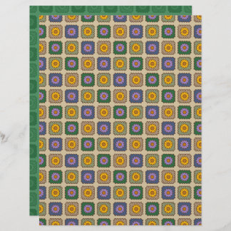 Daisy Granny Carrés papier à scandale