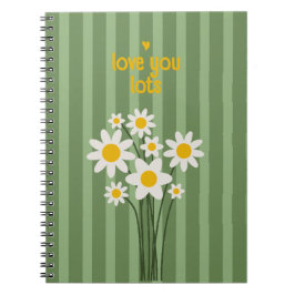 DAISY GREEN - Daisy Lots - Liebe Notebook Notizblock