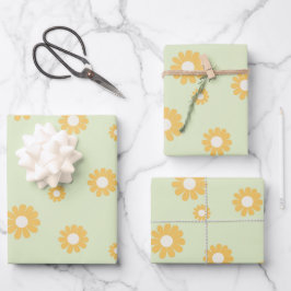 Daisy Green Geschenkpapier Set