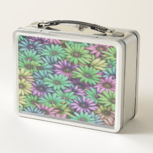 Daisy Happy #4113 - Metal Lunchbox