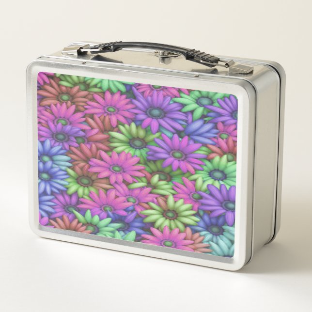 Daisy Happy #4114 - Metal Lunchbox (Rückseite)