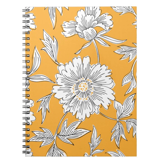 Daisy Heads: Summer Floral Line. Notizblock (Vorderseite)